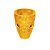 Copo de shot Halloween - Caveira - Laranja - 4 unidades - Rizzo - Imagem 1