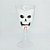 Taça Halloween - Branca com Transparente - Caveira - 250ml - 1 unidade - Rizzo - Imagem 1