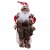 Papai Noel Sentado - Camiseta Xadrez Vermelha/Marrom - 1 unidade - Cromus - Rizzo - Imagem 1