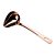 Colher Para Molho - -22X8,4X1,8Cm - Aço Inox - Rose Gold - 1 unidade - Cromus Allonsy - Rizzo - Imagem 1