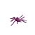Mini Aranha Decorativa - Halloween - Roxa - 12 unidades - Rizzo - Imagem 1