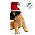 Cachorro Pug - Decoração de Natal - sem Movimento - Branco/Marrom - 1 unidade - Cromus - Rizzo - Imagem 6