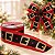 Fita de Cetim ECF005TG 22 mm - Cor 001 - Cinto Papai Noel - Rolo 10 Metros - 1 unidade - Fitas Progresso - Rizzo - Imagem 1