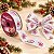 Fita de Cetim ECF005H 22 mm - Cor 871 - Frase Feliz Natal - Rolo 10 Metros - 1 unidade - Fitas Progresso - Rizzo - Imagem 1