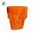 Copo de Shot Halloween - Caveira Laranja - 55ml - 4 unidades - Rizzo - Imagem 3
