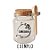 Pote de Vidro c/ Colher de Madeira e Tampa de Rolha Personalizado 2 - 250ml  - 1 unidade - Rizzo - Imagem 5