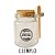 Pote de Vidro c/ Colher de Madeira e Tampa de Rolha Personalizado 1 - 250ml  - 1 unidade - Rizzo - Imagem 5