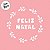Stencil Redondo de Natal - Frase "Feliz Natal" - Ref. 4039 - 14,5x14,5cm - 1 unidade - RR Cortadores - Rizzo - Imagem 3