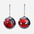 Kit Bola de Natal - Homem Aranha - 10 cm - Natal Marvel - 2 unidades - Disney Original - Rizzo - Imagem 1