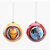 Kit Bola de Natal - Avengers - 10 cm - Natal Marvel - 2 unidades - Cromus - Rizzo - Imagem 1
