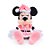 Pelúcia Minnie c/ Vestido de Bolinha e Gorro Rosa - 40 cm - Natal Disney - 1 unidade - Cromus - Rizzo - Imagem 6