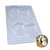 Forma de Acetato Especial Semiprofissional - Boneco de Neve - Ref 3684 - 1 unidade - BWB - Rizzo - Imagem 1