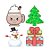 Kit Cortador de Natal  11 P - Ref - 613 - 4 unidades - RR CORTADORES - Rizzo - Imagem 3