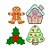 Kit Cortador de  Natal 10 M - Ref - 599 - 4 unidades - RR CORTADORES - Rizzo - Imagem 3