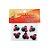 Mini Confeito - Minnie Botons Vermelho - 6 unidades - Abelha Confeiteira - Rizzo - Imagem 3