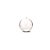 Bola de Acrílico - Transparente - 8cm - 10 unidades - Rizzo - Imagem 1