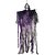 Ceifador Estatico Preto e Roxo - 40 x 5 x 75 cm - Halloween - 1 unidade - Cromus - Rizzo - Imagem 1