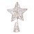 Topo de Árvore de Natal Estrela Mini Cor Champgne - 1 unidade - Cromus - Rizzo Balões - Imagem 1