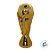 Enfeite Decorativo - Taça da Copa - Dourado - 11x32cm - 1 unidade - Rizzo - Imagem 2