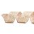 Fita de Juta Folhas Bege e Ouro - 6,3cm x 914cm  - 1 unidade - Cromus - Rizzo - Imagem 1
