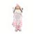 Anjo Rosa Decorativo de Natal - 45 Centímetros - 1 unidade - Rizzo Balões - Imagem 1