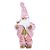 Enfeite Papai Noel Rosa e Branco - 35cm  - 1 unidade - Cromus - Rizzo Balões - Imagem 1