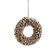 Enfeite p/ Pendurar Redondo Flocado - Ouro - 20 cm - 1 unidade - Cromus - Rizzo - Imagem 1