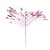Galho Natal Frutinhas Com Gliter Rosa - 54cm  - 1 unidade - Cromus - Rizzo - Imagem 1