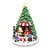 Enfeite Loja Árvore Natal Com Som Luz e Movimento - 35cm  - 1 unidade - Cromus - Rizzo - Imagem 1