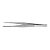 Pinça Culinária Reta Com Garra Aço Inox - 20cm - 1 unidade - Cromus Allonsy - Rizzo Balões - Imagem 1