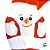 Enfeite de Boneco de Neve para Pendurar - Cromus Natal - 1 unidade - Rizzo - Imagem 3