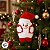 Enfeite de Boneco de Neve para Pendurar - Cromus Natal - 1 unidade - Rizzo - Imagem 4