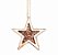 Estrelas de Pinhas Decorativa Marrom - Tamanho P - Cromus Natal - 1 unidade - Rizzo - Imagem 1