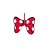 Enfeite Para Pendurar Laço Minnie Mouse Disney - 1 unidade - Cromus - Rizzo - Imagem 1