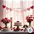 Faixa Decorativa - Coração 3D - Branco e Rosa - 3,60m - 1 unidade - Cromus - Rizzo - Imagem 3
