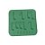 Molde de Silicone Cód. 2333 - Notas Musicais - 1 unidade - Mazulli - Rizzo - Imagem 1