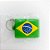 Chaveiro Emborrachado Bnadeira do Brasil - 1 unidade - Rizzo - Imagem 1
