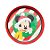 Prato de Bambo Mickey Mouse - Cromus Natal - 1 unidade - Rizzo - Imagem 1
