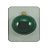 Forma Bola de Natal Grande - Verde - 1 unidade - Rizzo - Imagem 1