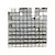 Painel Metalizado Shimmer Wall Prata - 30x30cm - 1 unidade - Rizzo - Imagem 1