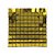 Painel Metalizado Shimmer Wall Dourado - 30x30cm - 1 unidade - ArtLille - Rizzo - Imagem 1