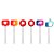 Pick Decorativo Sortido - Festa Influencer - 12 unidades - Cromus - Rizzo - Imagem 1