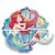 Painel Decorativo - Ariel Disney - 1 unidade - Regina - Rizzo - Imagem 1