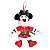 Minnie Pelúcia Vestido Vermelho/Verde 15cm Natal Disney - Cromus Natal - Rizzo - Imagem 1