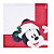 Guardanapo de Tecido Mickey Natal Disney 40x40cm - 04 unidades - Cromus Natal - Rizzo - Imagem 1