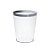 Copo Borda Prata - 4 unidades - 300 ml - Rizzo​ - Imagem 1