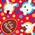 Saco Express 24x24cm para Ovos de 100g a 150g - Crispy Vermelho - 5 unidades - Cromus - Rizzo - Imagem 1