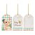 Tags Decorativa Charles - 5 x 8 cm - 12 unidades - Cromus Páscoa - Rizzo - Imagem 1