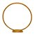 Arco de Mesa para Balão 38cm - Dourado - 1 unidade - Rizzo - Imagem 1