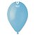 Balão de Festa Látex Liso - Baby Blue (Azul Bebê) #072 -  Gemar - Rizzo - Imagem 1